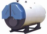 F3GSSKK Sıvı - Gaz Yakıtlı Silindirik Tip Üç Geçişli Kalorifer Kazanı / Liquid - Gas Fuel Three-Pass Hot Water Steel Boiler Cylindrical Type